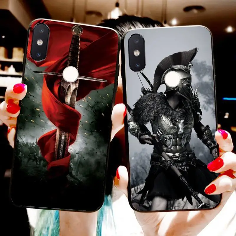 

Spartan Warrior Phone Case For Xiaomi Mi8 9 10 9T 5 6 A1 A2Lite 9SE 8SE Mi8lite Mix2 Max3 F1