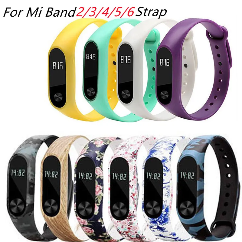 Ремешок для Xiaomi mi band 4 5 3 2 силиконовый спортивный Браслет Для 6 Mi 2|Ремешки часов| |