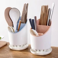 cutlery storage holder plastic drainer drying rack easy to clean tableware table knife spoon fork container kitchen tool