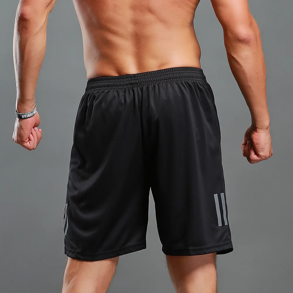New Fitness Man Bodybuilding Shorts Man Summer Workout Male Breathable Mesh Quick Drying Sports Clothes Jogger Beach Short Pants