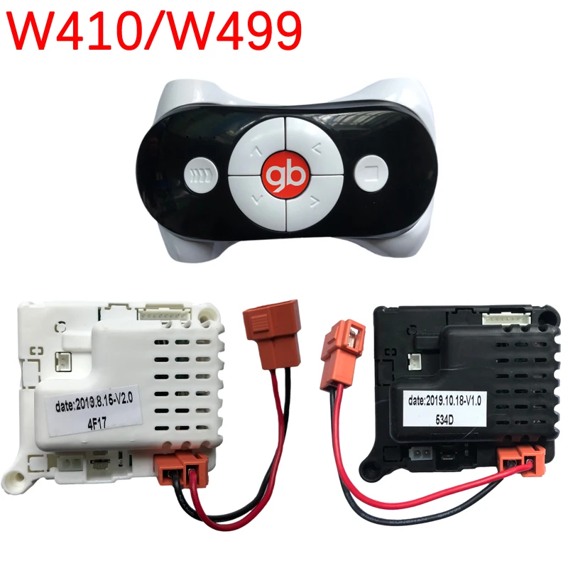 W499QG-H-N400-coche el&eacute;ctrico W410QG-P301R Goodbaby para ni&ntilde;os, 2,4G, Bluetooth, receptor de Control remoto con funci&oacute;n de arranque suave-0