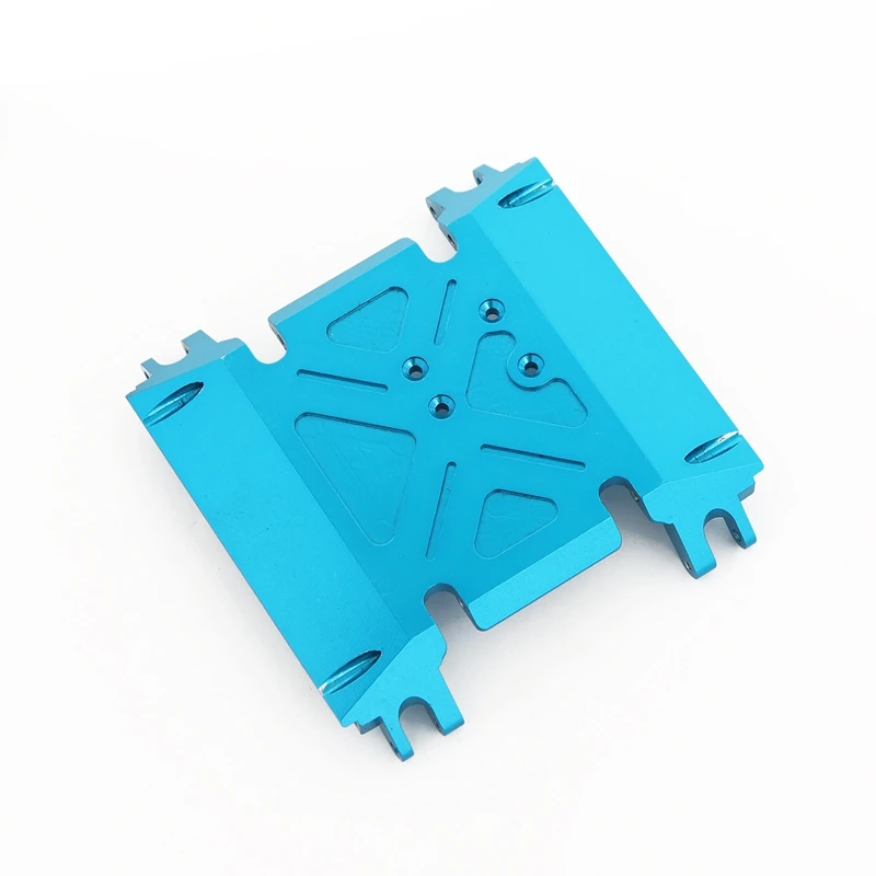 

for 1/10 90018 90020 90056 CNC Metal Skid Plate Gearbox Mount Base