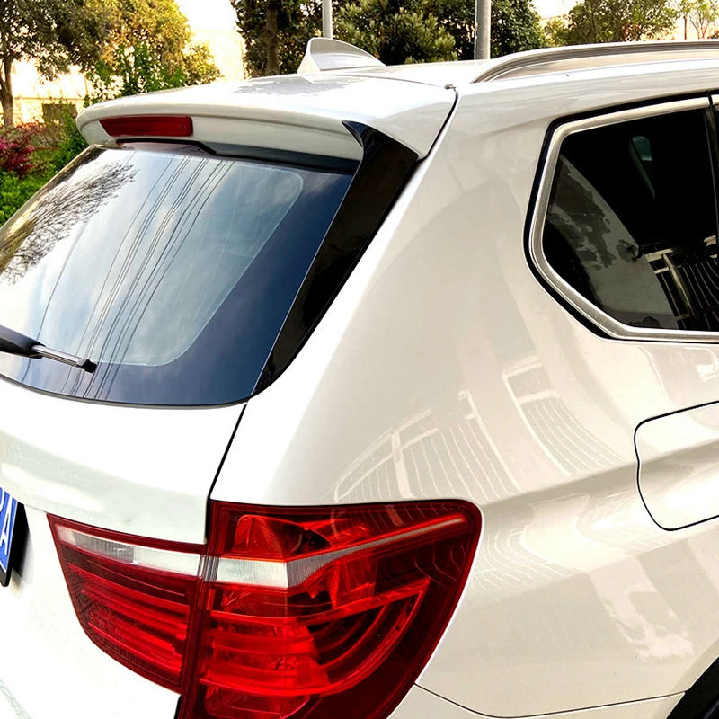 

Rear Behind Window Spoiler Side Strip Cover Trim for BMW X3 F25 2011- Exterior Refit Kit