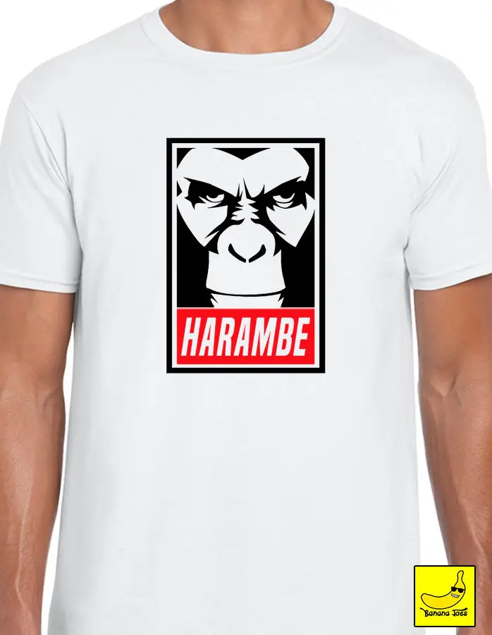 Футболка Harambe Tribute RIP Gorilla Cincinnati Zoo 1999 2019 Dicks Out Gift футболка из 100% хлопка топы оптовая