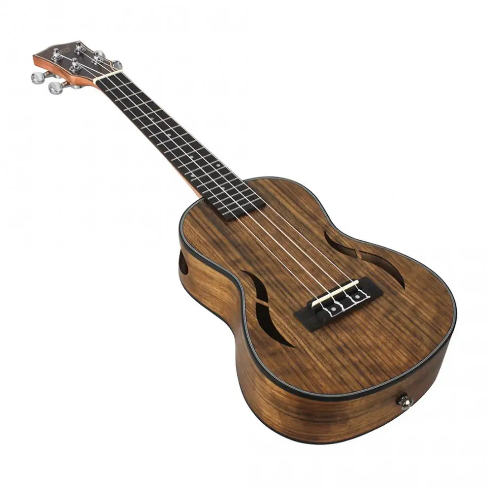 

23 / 26 Inch Concert Tenor Ukulele Walnut Wood 18 Fret Four Strings Hawaii Guitar Mini Guitar for Performance and Beginner