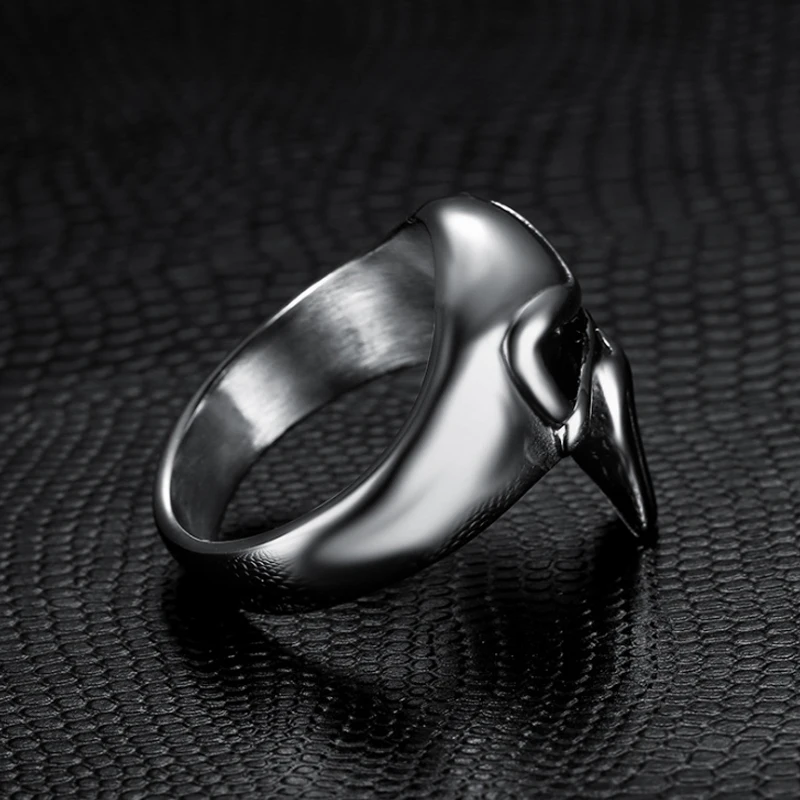 Новейшая модель 316L Нержавеющая сталь мужские Каратель Череп Кольца мужской в