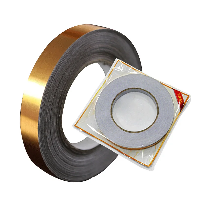 Золотая самоклеящаяся наклейка для плитки 50 м водонепроницаемая клейкая лента