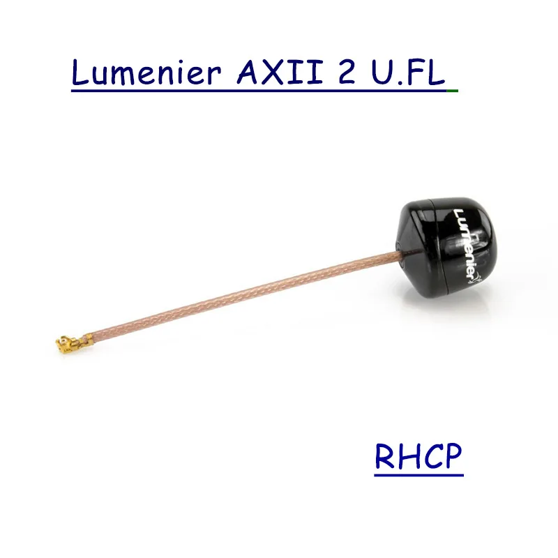 Lumenier AXII 2 5,8 GHz 2.2dBi усиление FPV Антенна MMCX/Прямая MMCX/U. FL/угловая стебби/дальняя антенна SMA RC Drone Accs