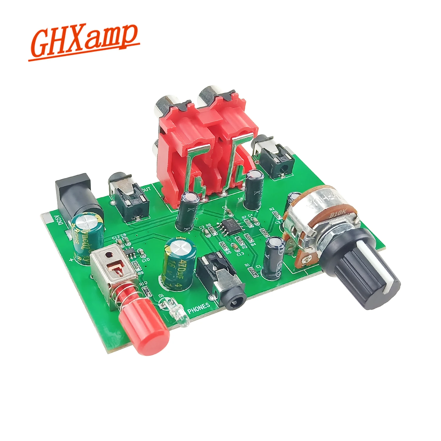 GHXAMP стерео аудио предусилитель усилитель для наушников двойной OP-AMP громкости
