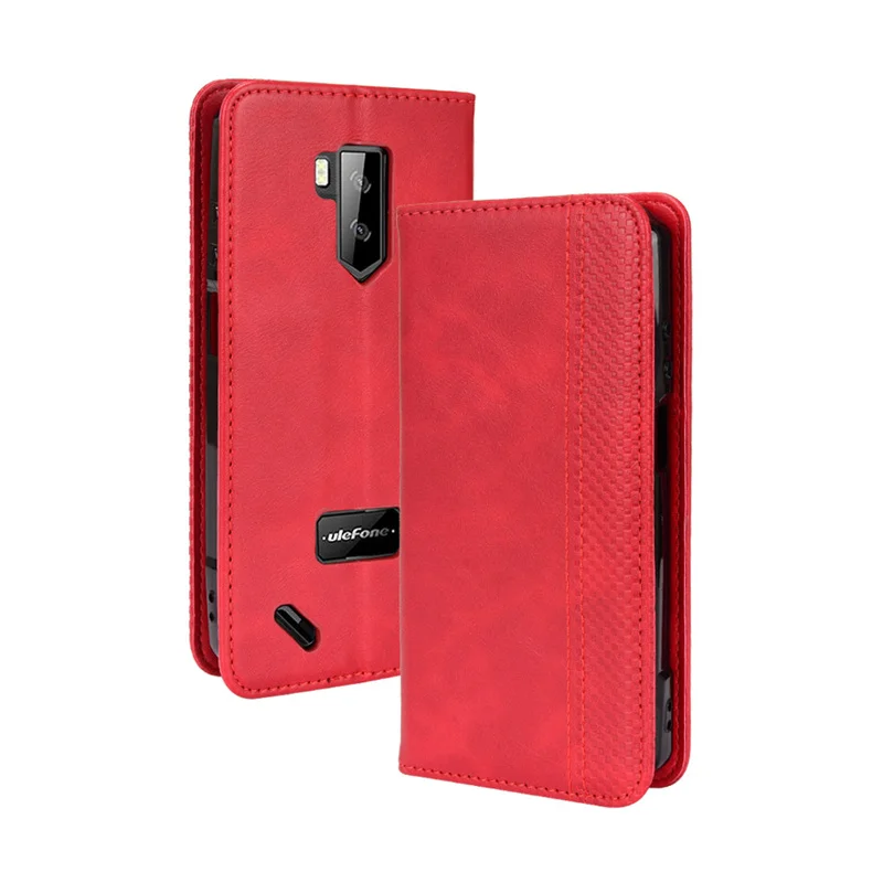 Подходящий чехол ULEFONE Armor X9, мягкий силиконовый кошелек из искусственной кожи с крышкой для заметок 9P и 8P.