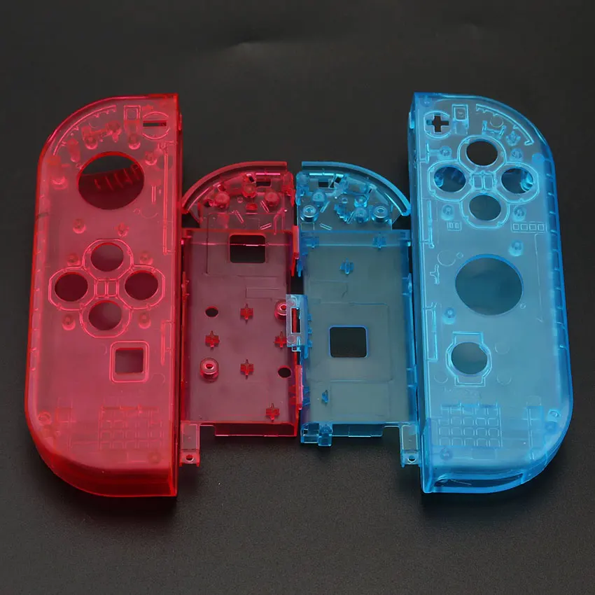 Чехол для Nintendo Switch Joy Con чехол накладка контроллера NS NX JoyCons прозрачный зеленый