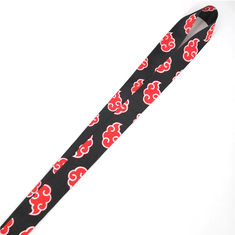 Наруто облака 90s мультфильм Забавный Винтаж шейный ремень Lanyards ID значок держатель для карт брелок мобильный телефон ремень подарок