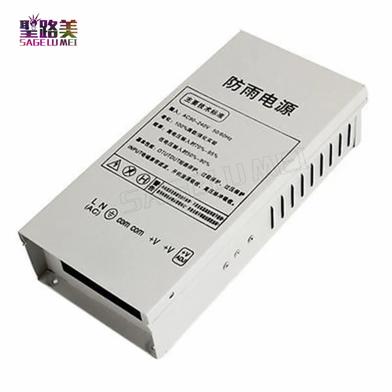 AC110V 220V To DC5V 12V 24V 5A 10A 15A 20A 30A 33A 40A 60A внешний водонепроницаемый драйвер питания|power