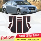 Резиновый противоскользящий коврик для Шевроле Круз 2008  2015, Накладка для телефона, подставка для ворот, аксессуары 2009, 2010, 2011, 2012