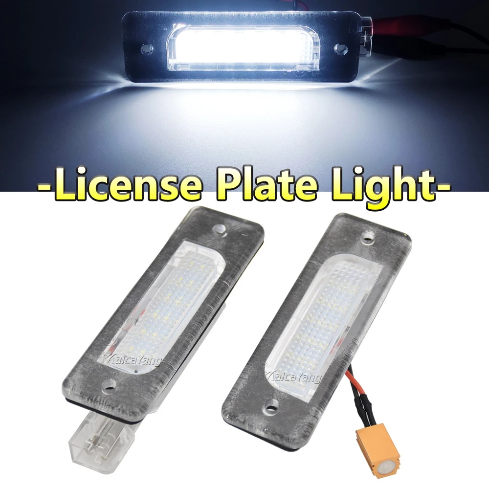 

Canbus LED License Number Plate Light For BMW 7 Series E32 1987-1994 5 Series E34 1987-1996 M5 E34 Sedan 1988-1995 Rear Tag Lamp