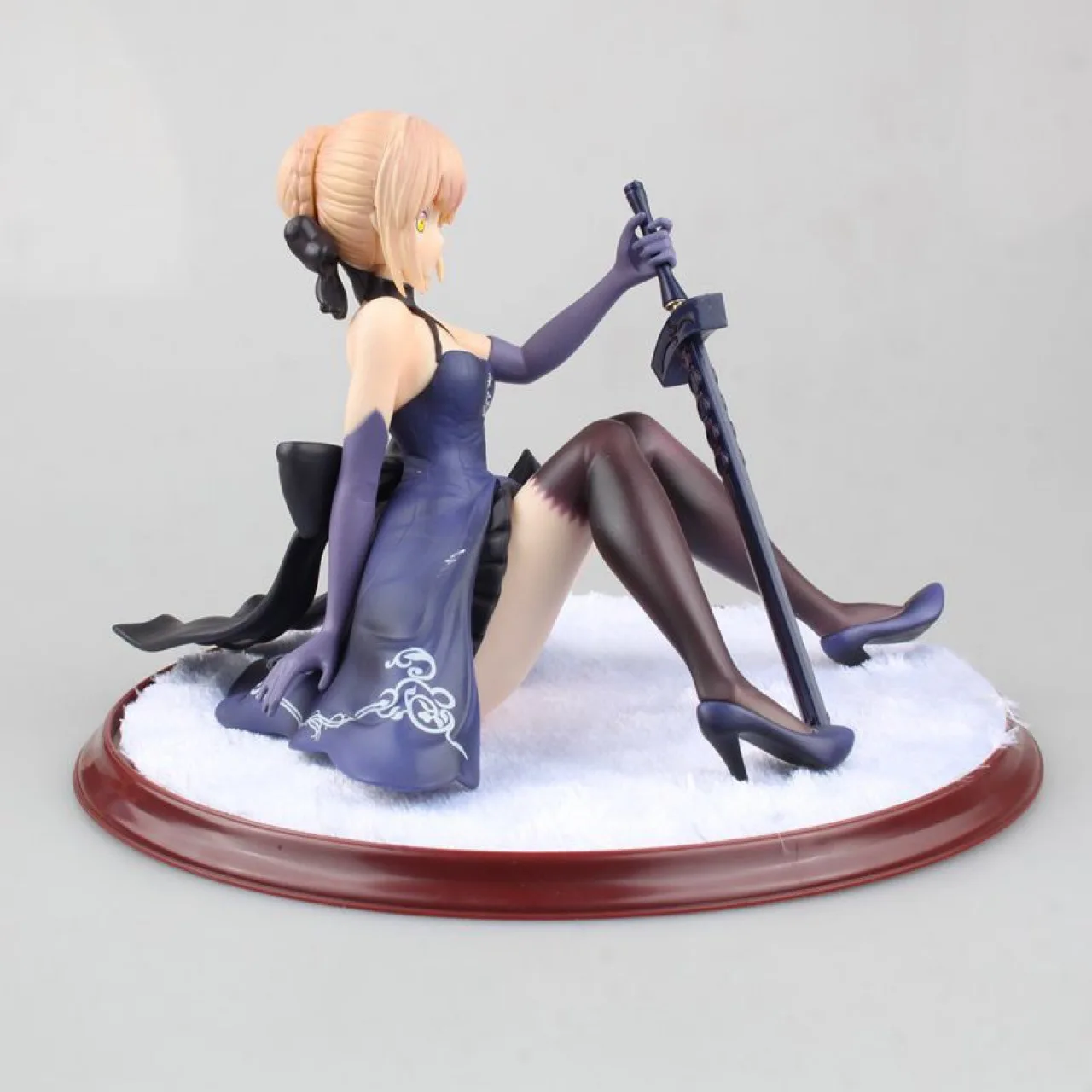 Новейшее черное платье саблей Fate Stay Night Ver. Экшн фигурка из ПВХ аниме модель