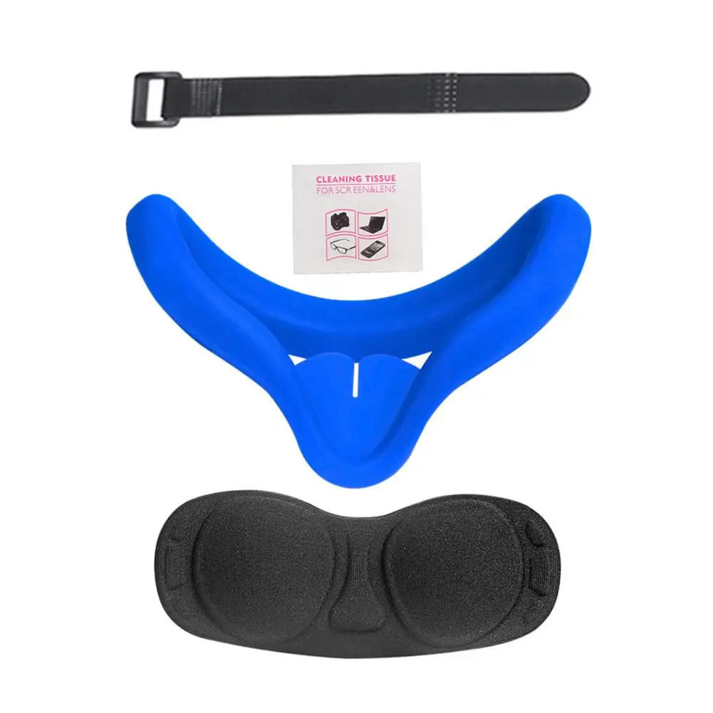 

Силиконовая прочная Удобная повязка на глаза для Oculus Quest 2, маска для глаз, аксессуары для Oculus вопросы 2, аксессуары для виртуальной реальност...