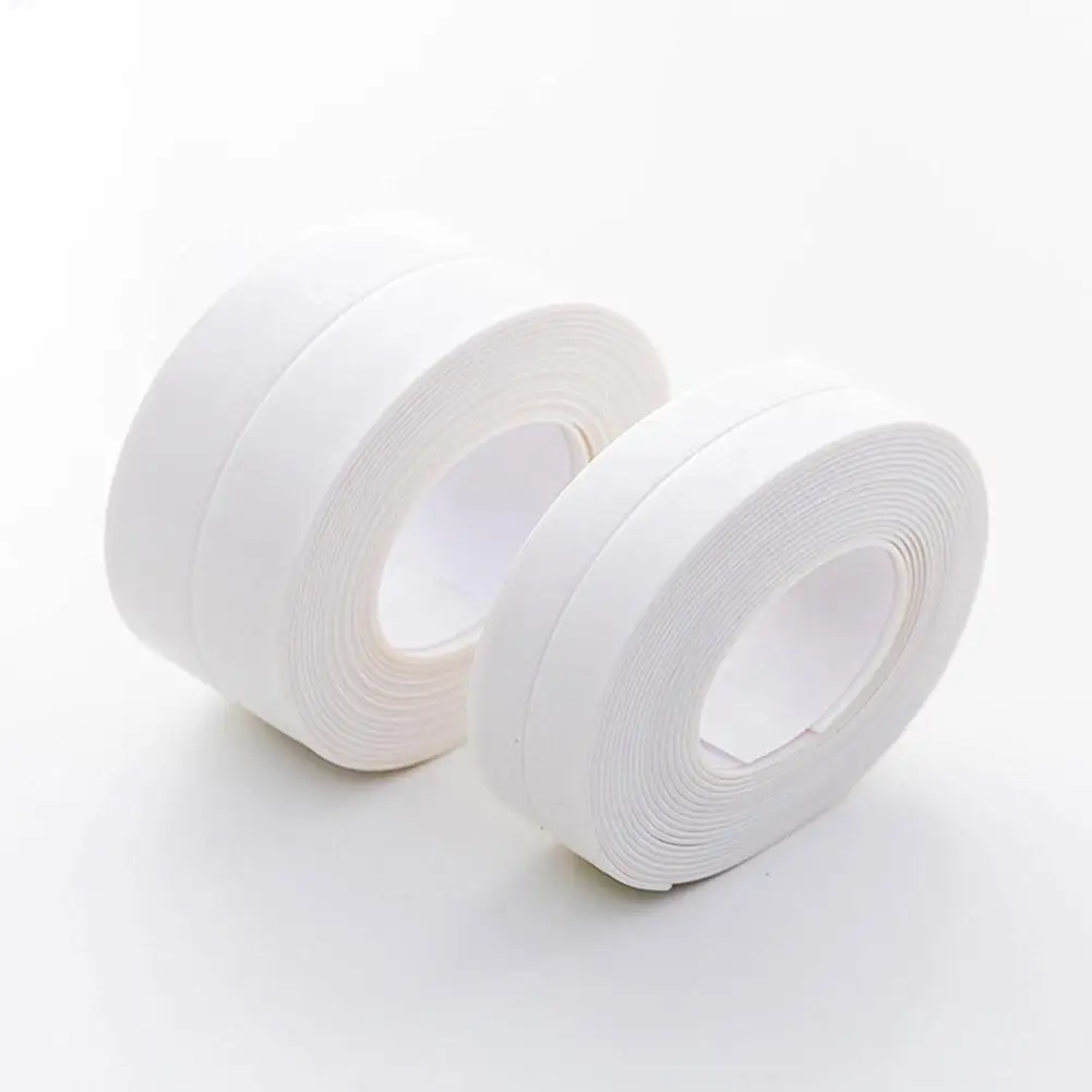 

Self Adhesive Bath And Wall Sealing Strip Sink Basin Mildew New Tape Q8Y4 Waterproof Toilet Kit kitchen Edge Corner and and Q4J0