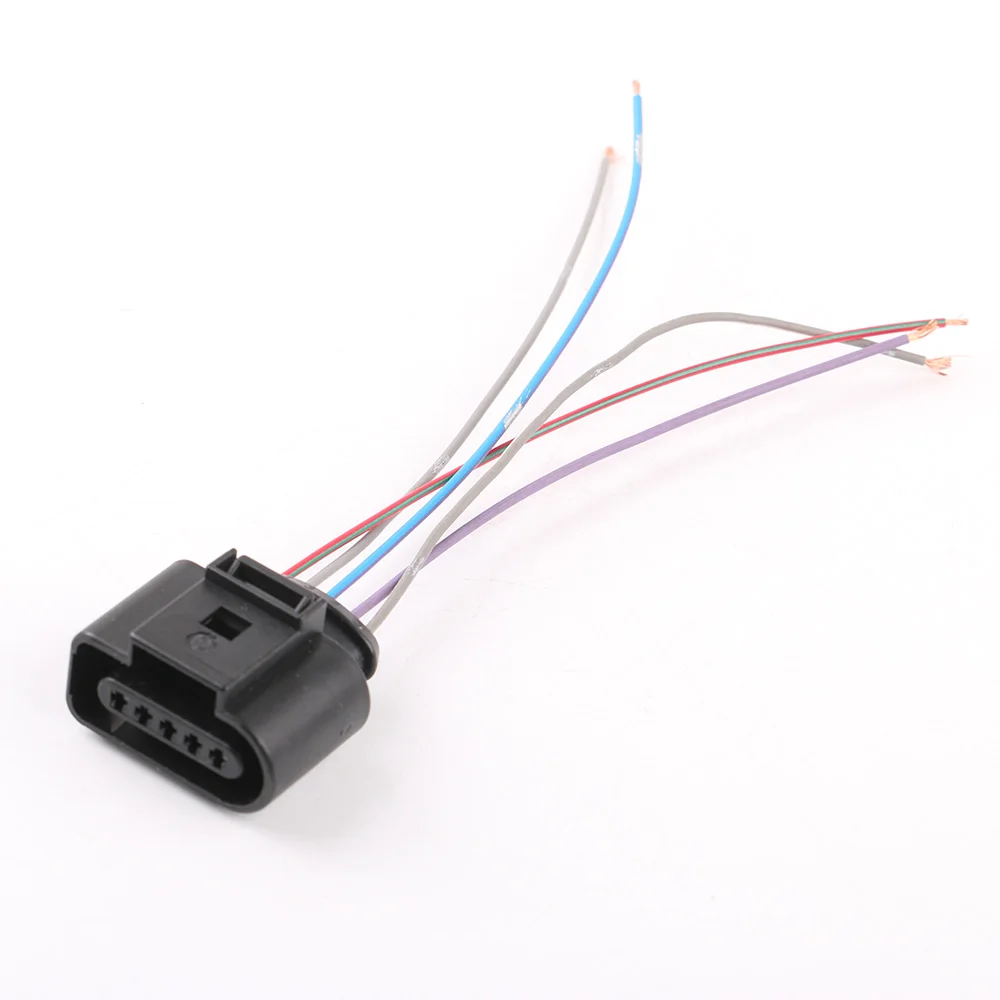 1J0973705 для VW Passat Golf Jetta Touareg Audi A3 A4 A6 A8 Q7 TT 5 Pin VAG расходомер воздуха проводной разъем|tt