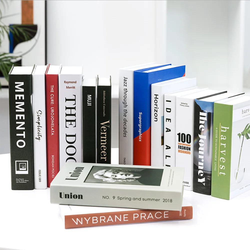 ✅Искусственная книга креативная Модная брендовая декоративная для кафе