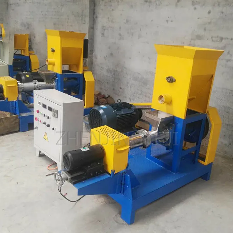 

Feed Processing Equipment Fish Feed Machine Feed Production Line Extruder Small Home Machinery And Equipment Fish Pond Breed