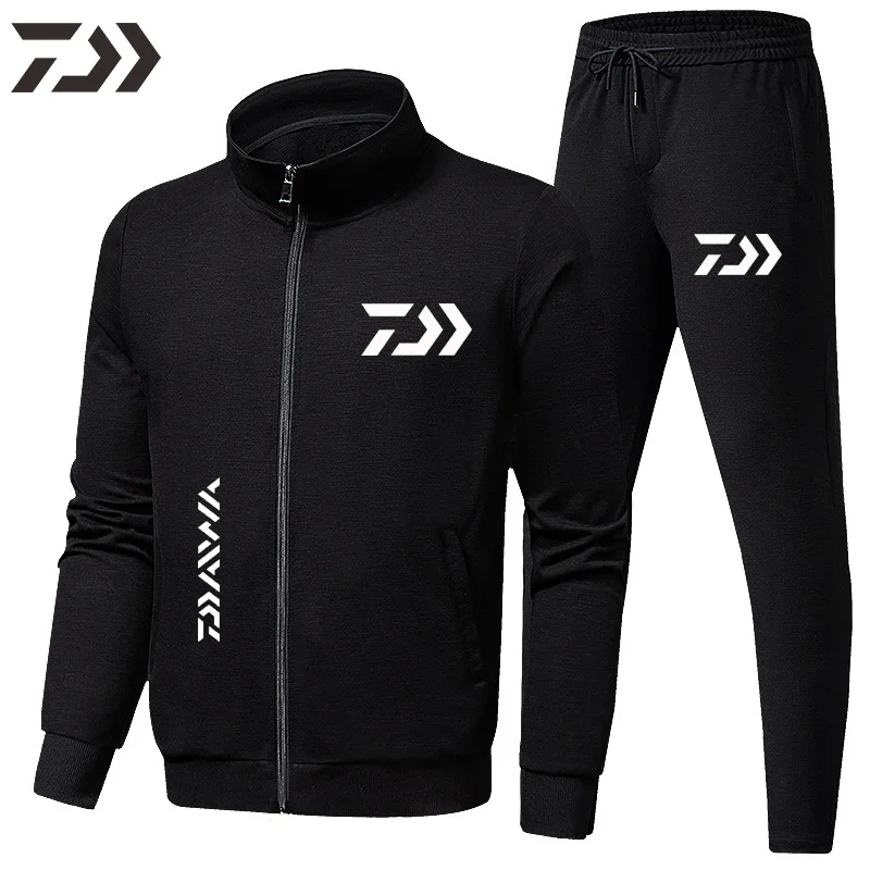 Daiwa унисекс костюмы для рыбалки весна толстый хлопок термальная одежда с