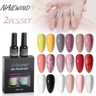 NAILWIND, 2 шт., искусство, набор для маникюра, полуперманентный искусственный базовый верхний слой, гель для УФ-лака