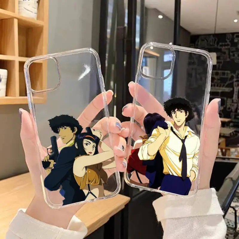 

ZORORONG Space Cowboy Bebop Phone Case For Samsung GalaxyS20 S21 S30 FE Lite Plus A21 A51S Note20 Transparent Shell