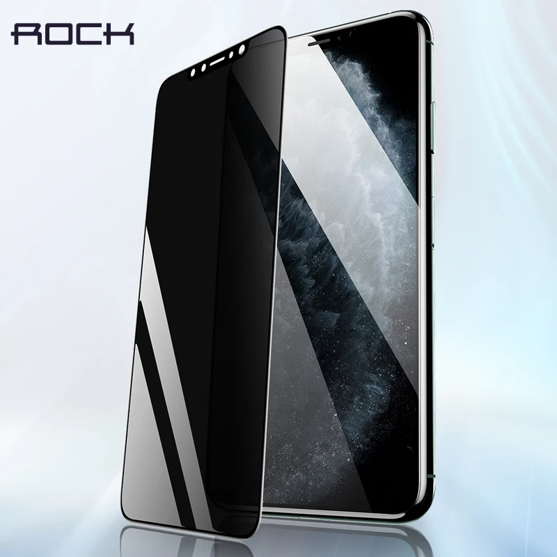 Закаленное стекло для iPhone 11 Pro защита экрана Rock 0 3 мм полное покрытие многослойная