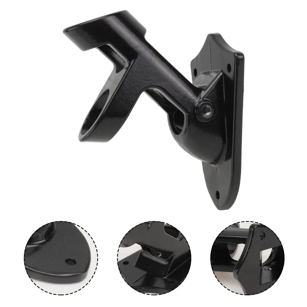 

2 Position Flag Pole Holder Mounting Bracket with Hardwares Made of Cast Metal-Strong and Rust Free Coated