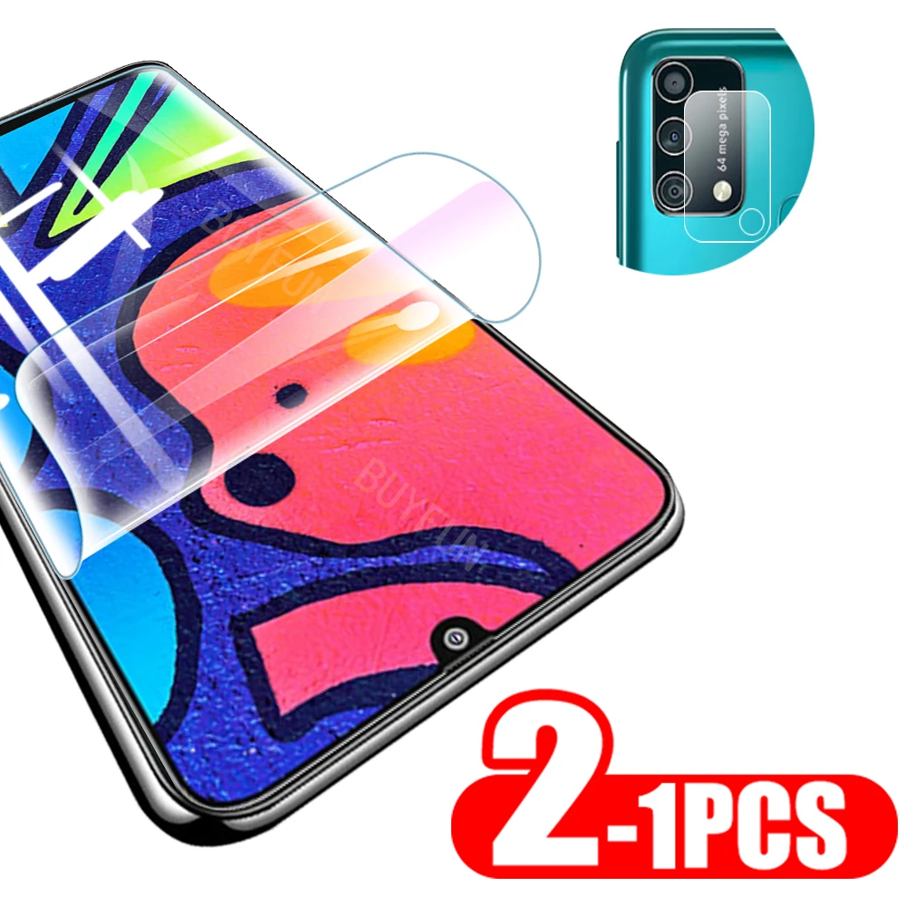 

Гидрогелевая пленка для Samsung Galaxy F41, Защитная пленка для экрана камеры samsung a30s, a20s, a21s, пленка для объектива, 1-2 шт.