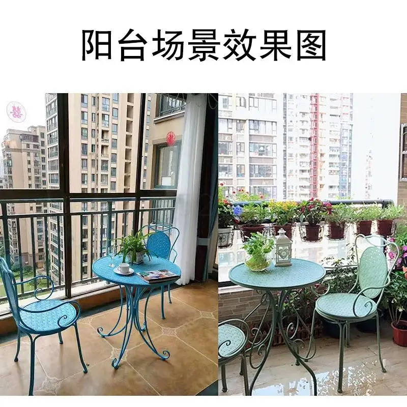 Стол и стул комплект мебели для внутреннего двора цветной стол три набора из