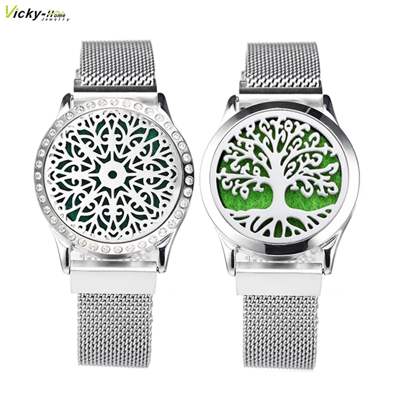 Магнитный медальон для духов браслет из нержавеющей стали женский и мужской