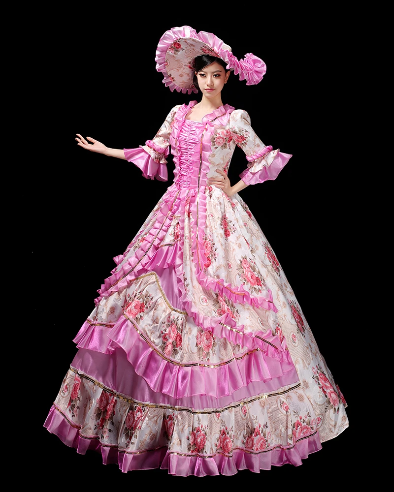 

Royal Court Dress Retro Baroque Clothing Renaissance Rococo Dress 18th Century dress Marie Antoinette Costume ball gown