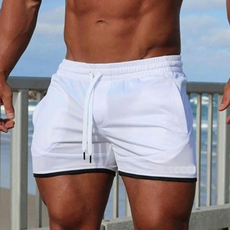 Пляжные шорты для плавания полиэстер мужские спортивные летние путешествий