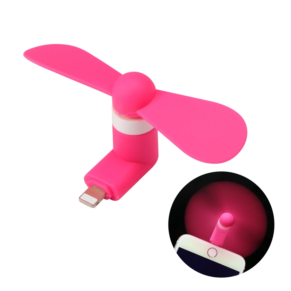 Серебристый USB вентилятор охлаждения портативный мини Электрический Вентилятор Кулер вентиляционный вентилятор низкий уровень шума сильный ветер для смартфонов IPhone - Цвет: Серебристый
