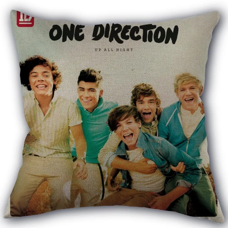 22 Изготовленная на заказ накидка для подушки, One Direction домашний текстиль площадь размером 45*45 см декоративное хлопковое белье, не выцветает и не наволочка Рождественский подарок - Цвет: 22