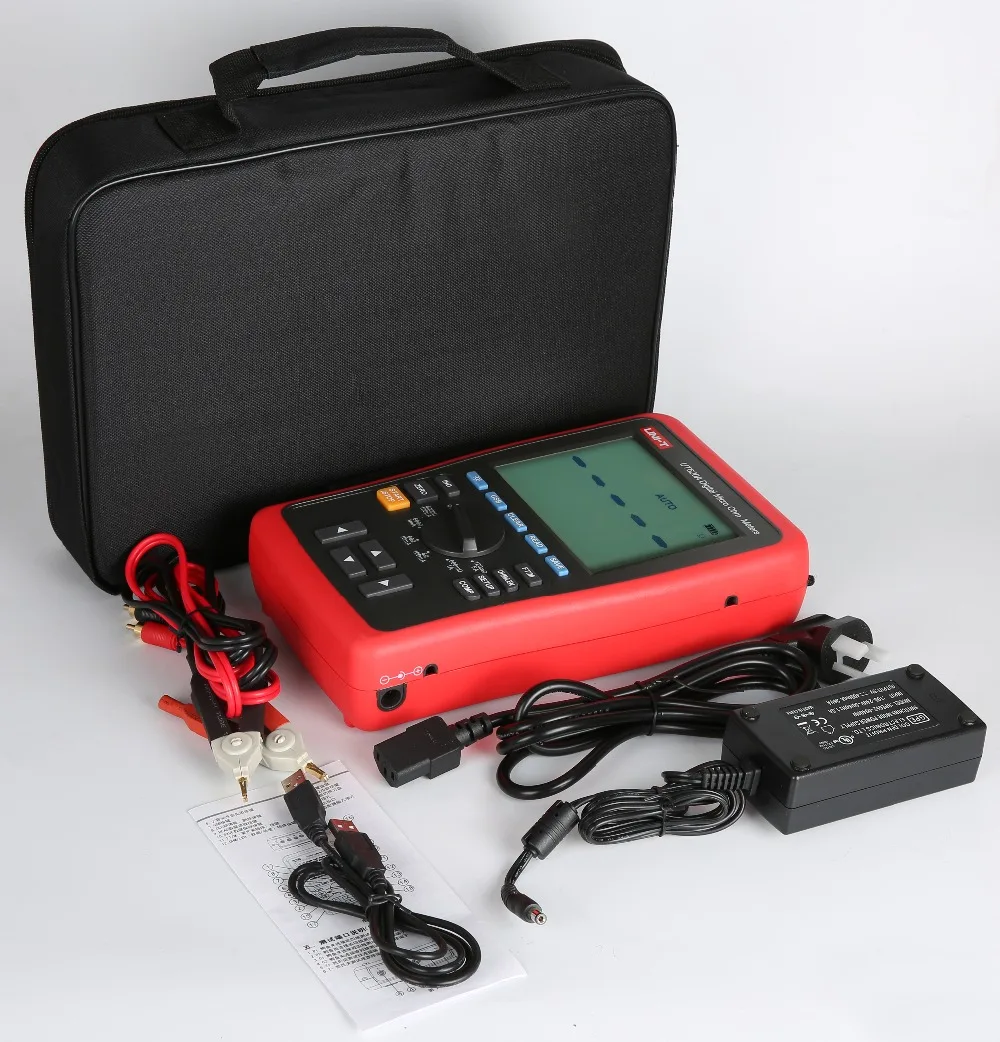 

constant current low resistance tester, four wire data measurement USB mass storage transfer backlight