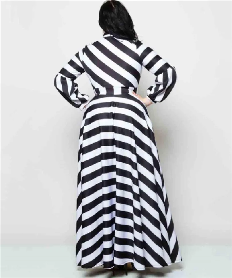Женское Макси длинное Повседневное платье в пол размера плюс 3XL 4XL 5XL для девушек