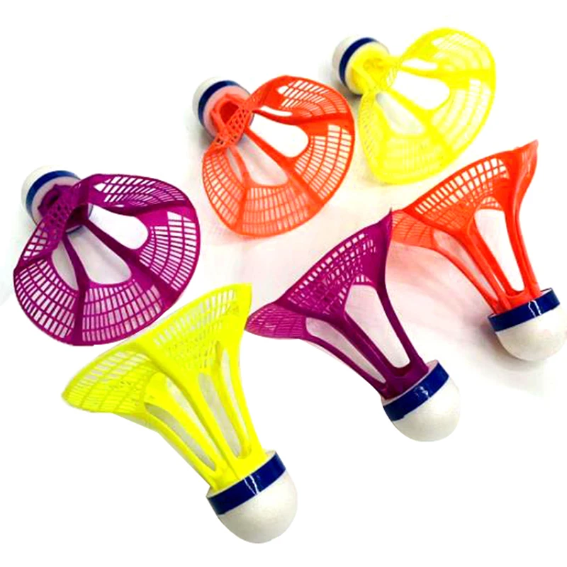 

3pcs/Pack Outdoor Plastic Nylon Shuttlecock Stable Resistance