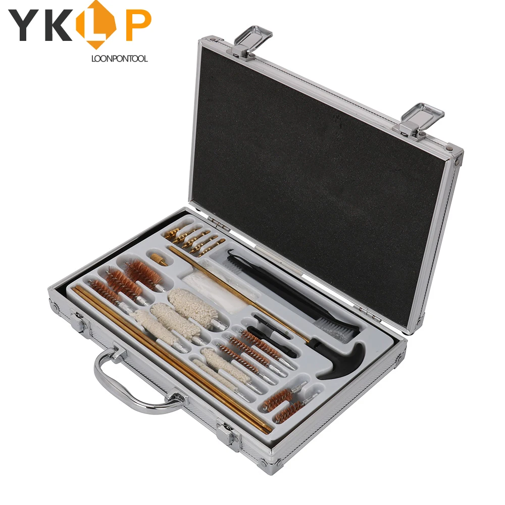 

Universal Gun Cleaning Kit Brass Wire Wool Brushes Pistol Rifle Shotgun Cleaner