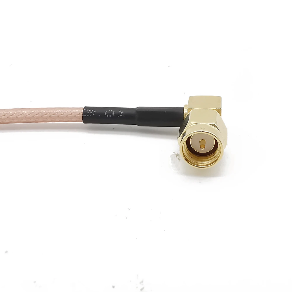 SMA штекер правый угол M RF Coax Pigtail RG316/RG174/RG58/GR316D/LMR195 Удлинительный кабель адаптер