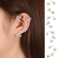 beautiful clip earring sparkling lady elegant delicate clip earring women earring ear wrap earring 1pc
