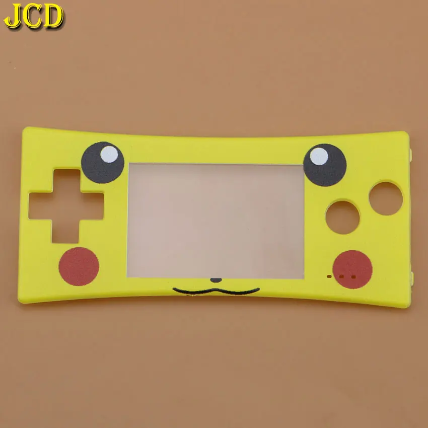 JCD 1 шт. Лицевая панель чехол Замена корпуса для GameBoy Micro GBM передний ремонтная