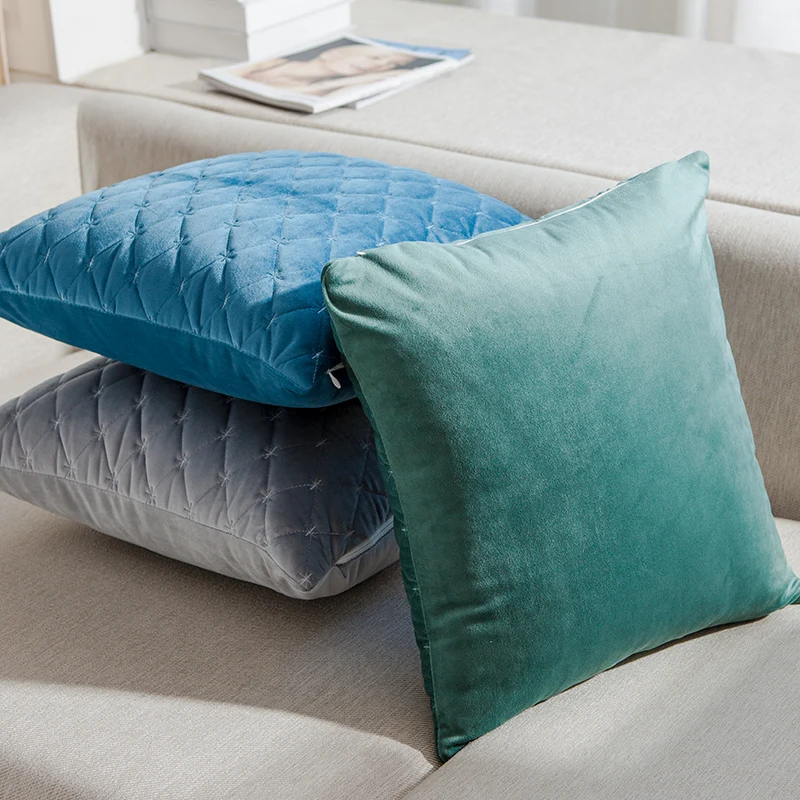 Мягкие бархатные наволочки Роскошный домашний декоративный чехол для подушки