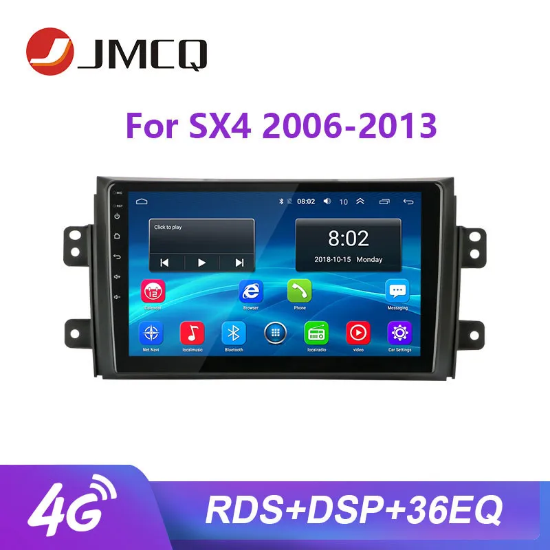 JMCQ 9 &quotдля Suzuki SX4 2006 2013 автомобильный Радио Wifi Android плеер GPS навигация Мультимедиа