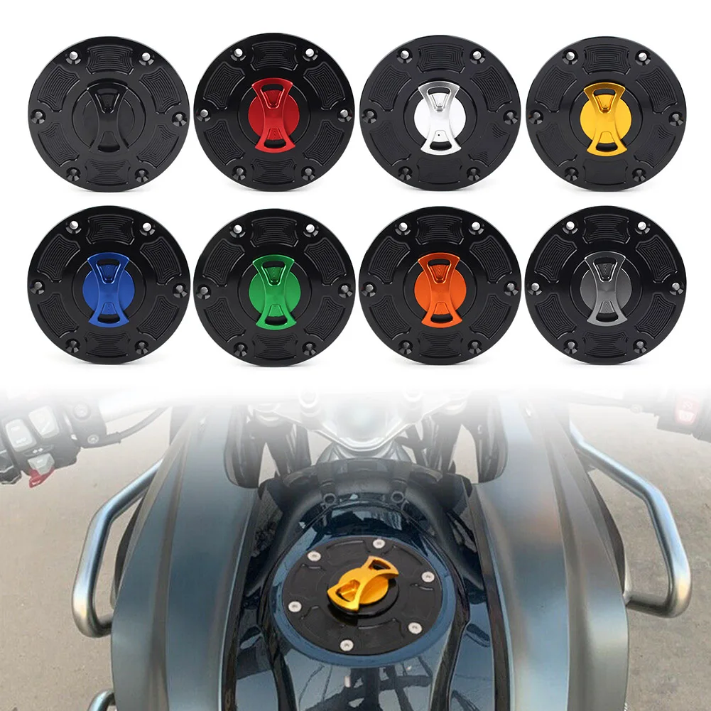 

Крышка для топливного бака мотоцикла с 6 отверстиями, алюминиевая крышка для BMW R1200RT R1200GS AD R1200R R1200RS 2014 2015 2016 2017 2018 2019