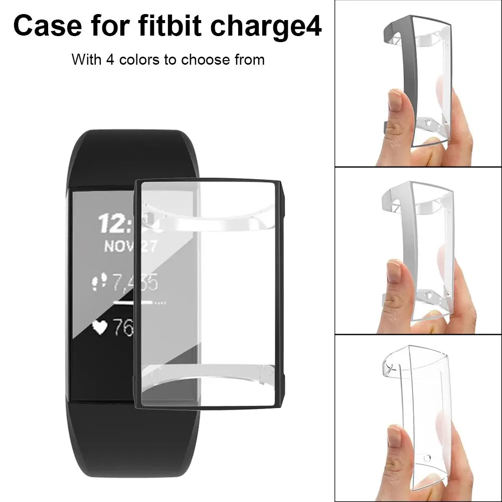 

High Quality Watch Case Cover Lightweight Soft TPU Full Around Screen Protector Sports Bracelet Bumper Shell