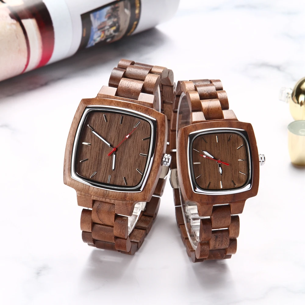 Женские часы из сандалового дерева | Наручные