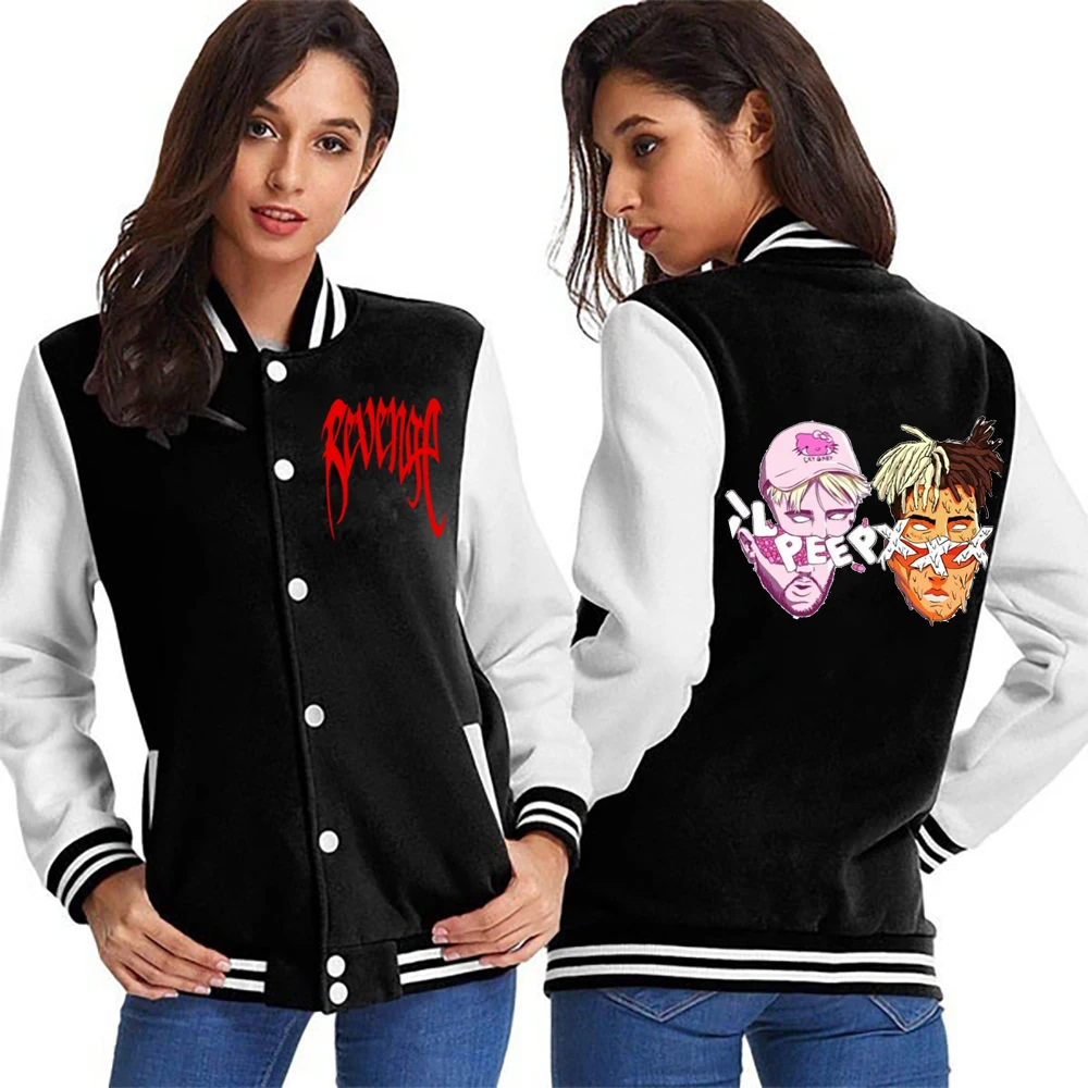 

2021XXXTentacion baseball jacket personality fashion casual jacket baseball shirt
